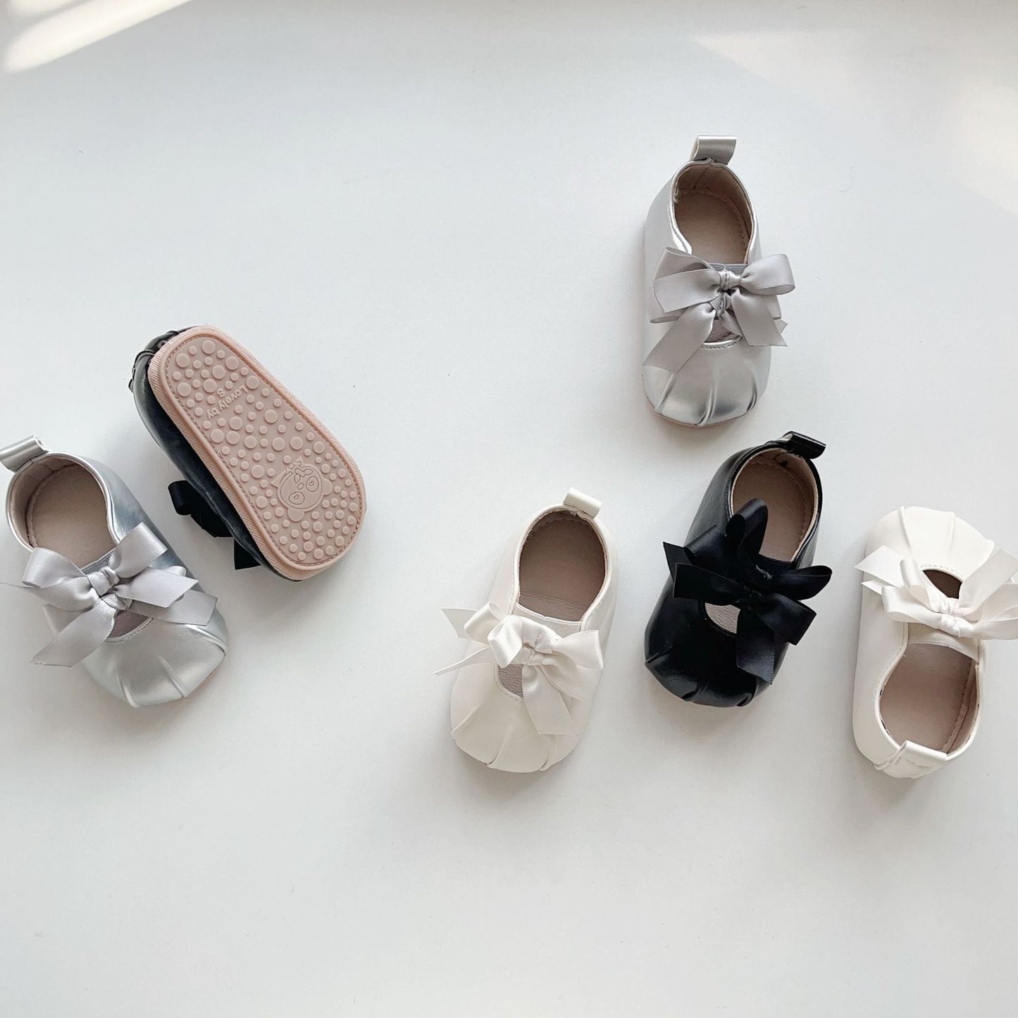 Baby Girl Fashion Butterfly-Bow Pattern Shoes