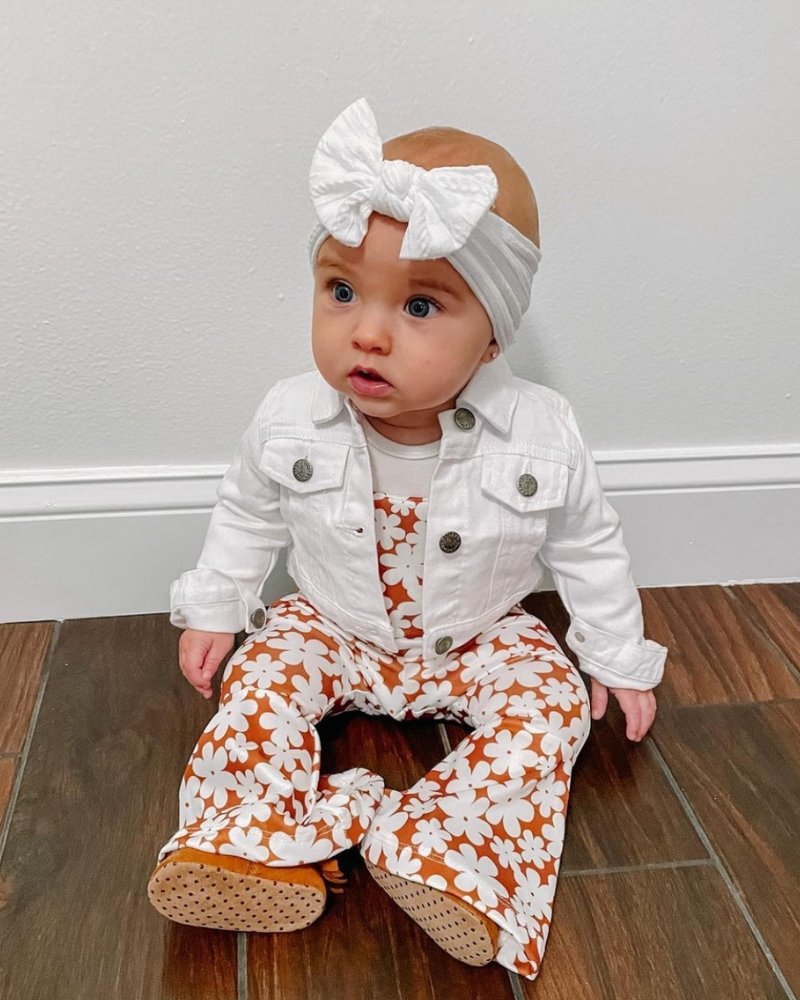 Miss Andi Pleated Bell Bottom Jumpsuit