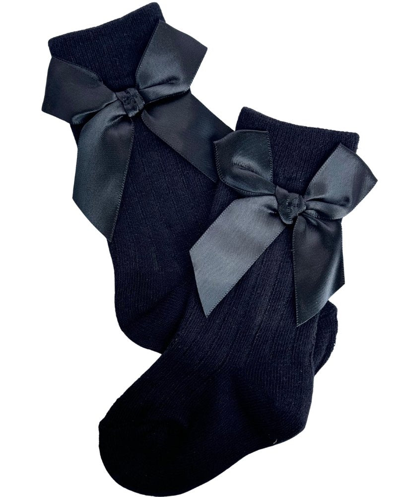 Martha Bow Front Midi Socks