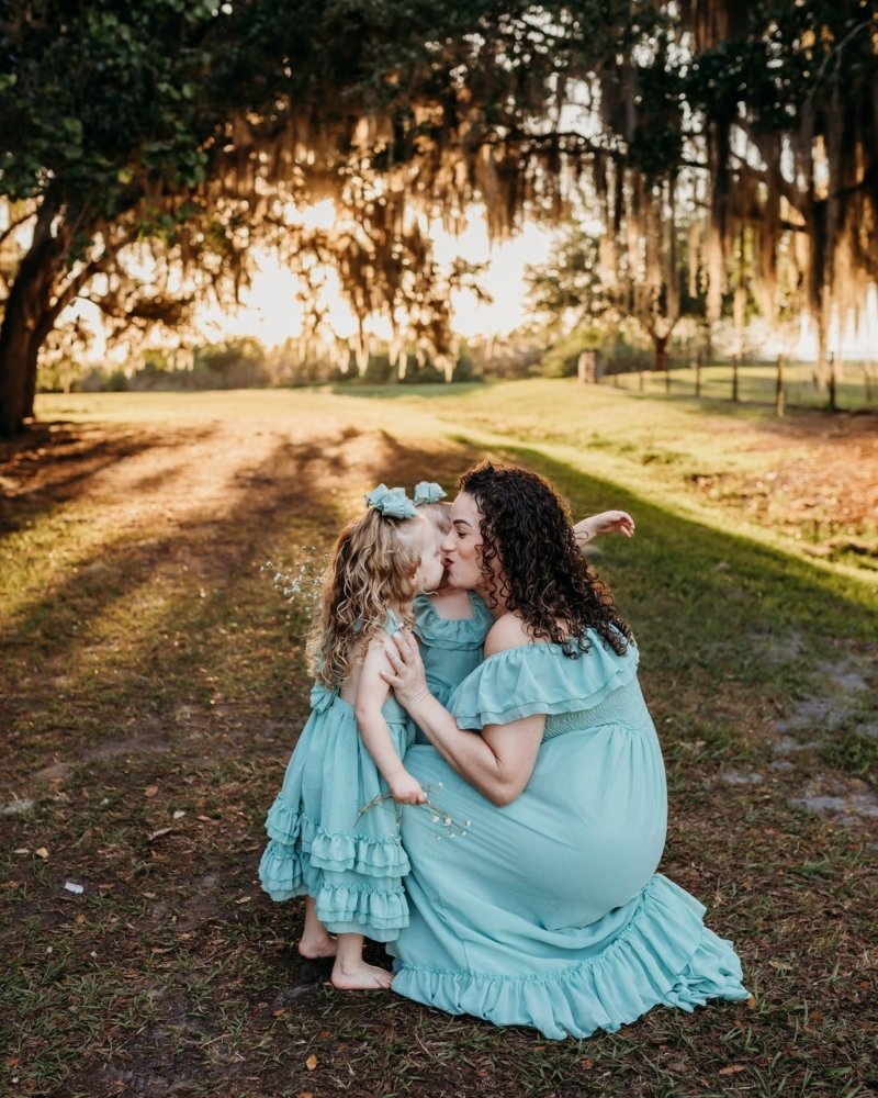 Mommy and Me Nellie Ruffle Maxi Dress