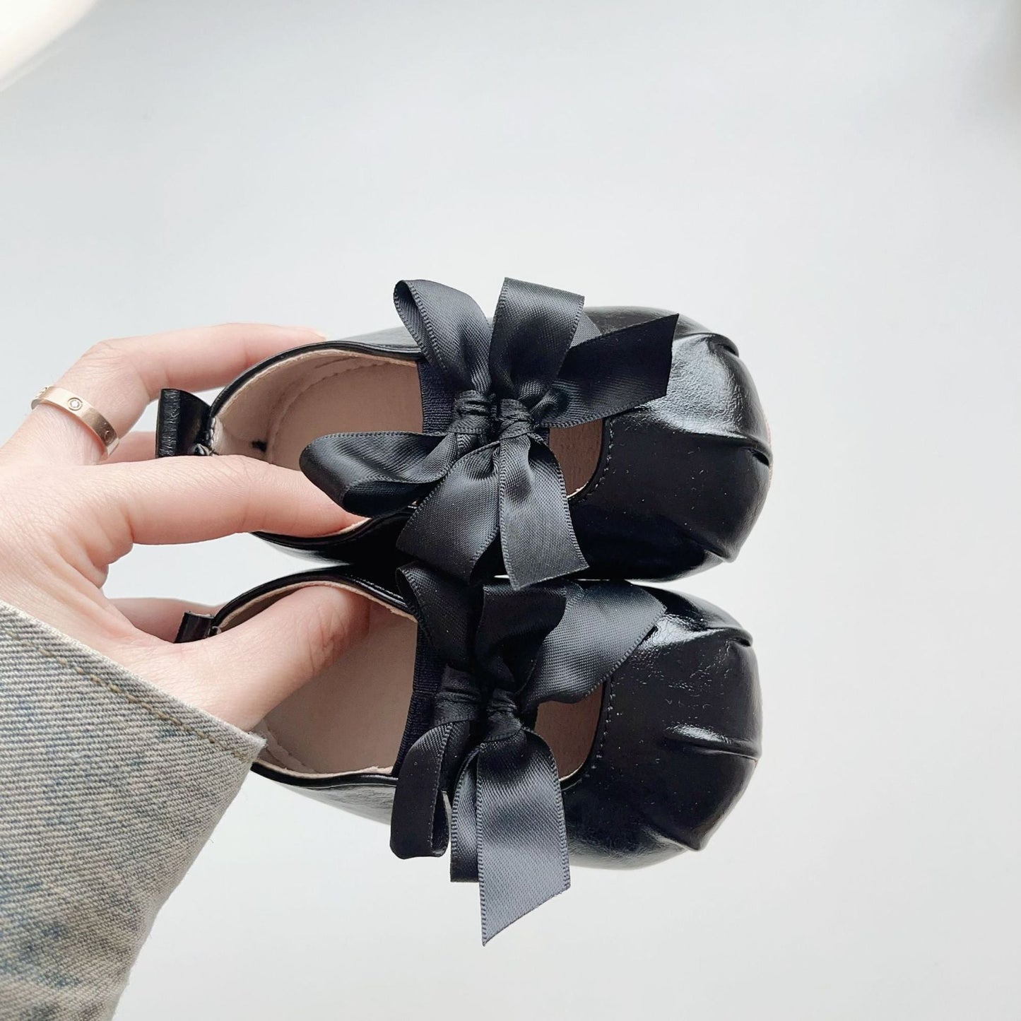 Baby Girl Fashion Butterfly-Bow Pattern Shoes