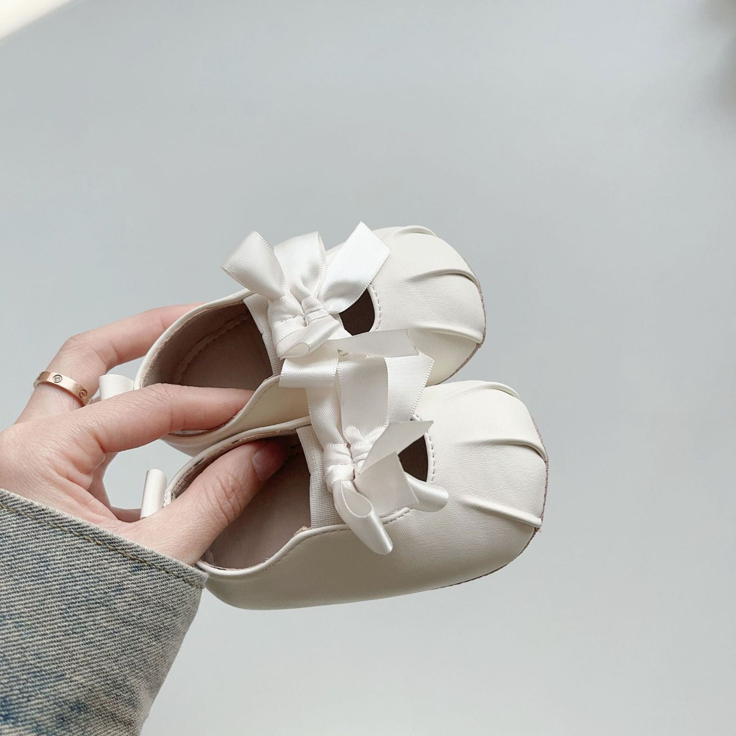 Baby Girl Fashion Butterfly-Bow Pattern Shoes