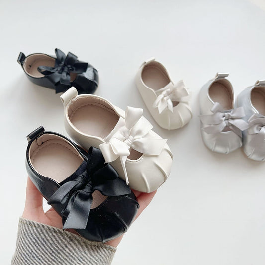 Baby Girl Fashion Butterfly-Bow Pattern Shoes