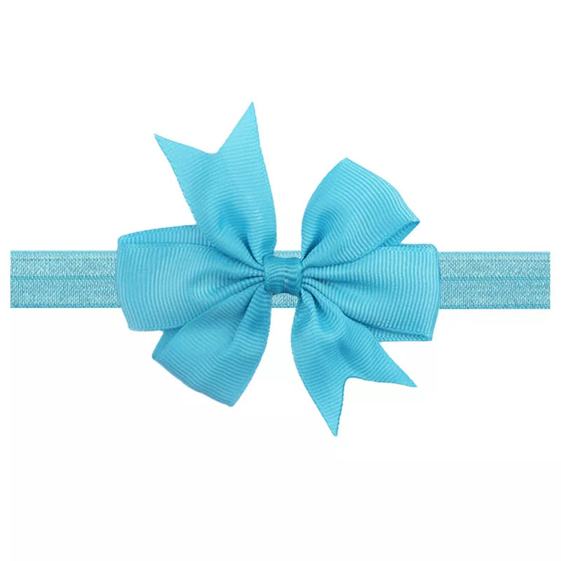 Blue Color Bow Headband