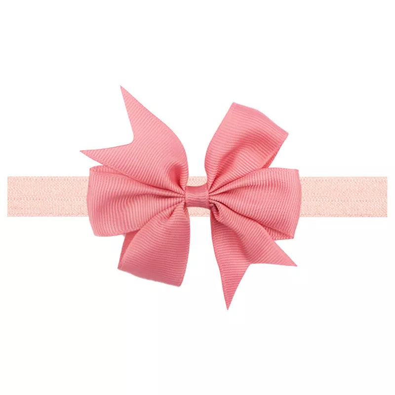 Dark Pink Color Bow Headband