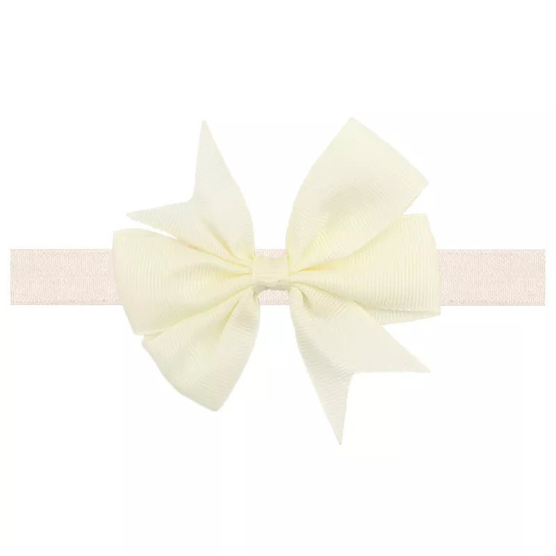 Beige Color Bow Headband