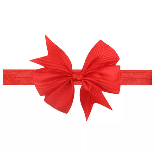 Red Color Bow Headband