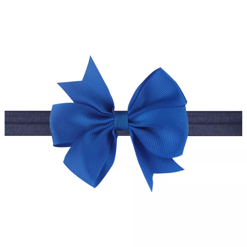 Royal Blue Color Bow Headband