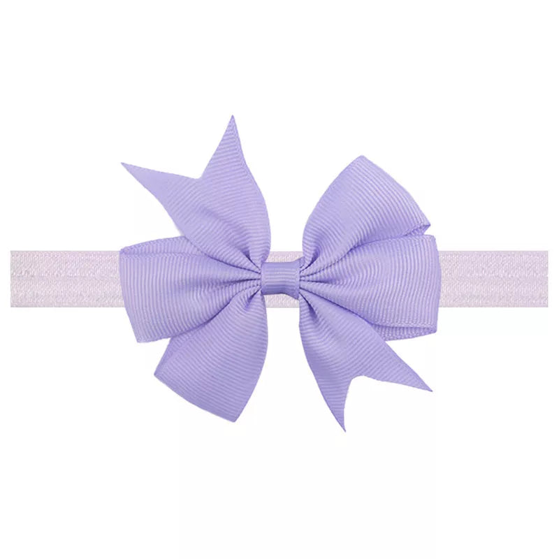 Light Purple Color Bow Headband