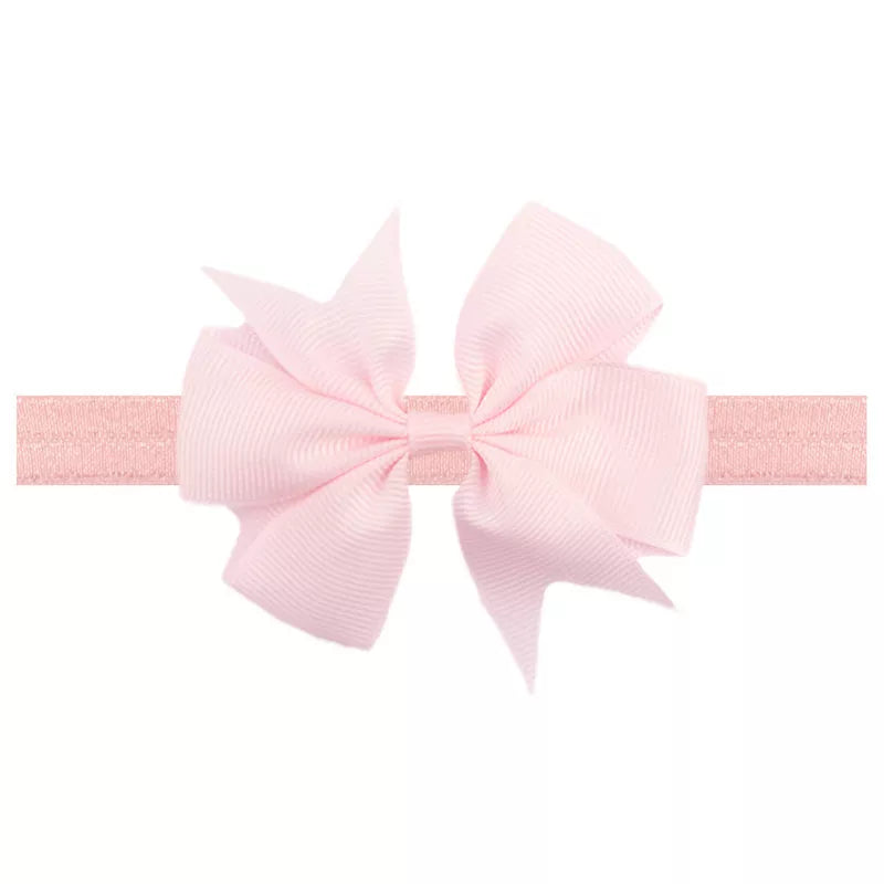 Light Pink Color Bow Headband